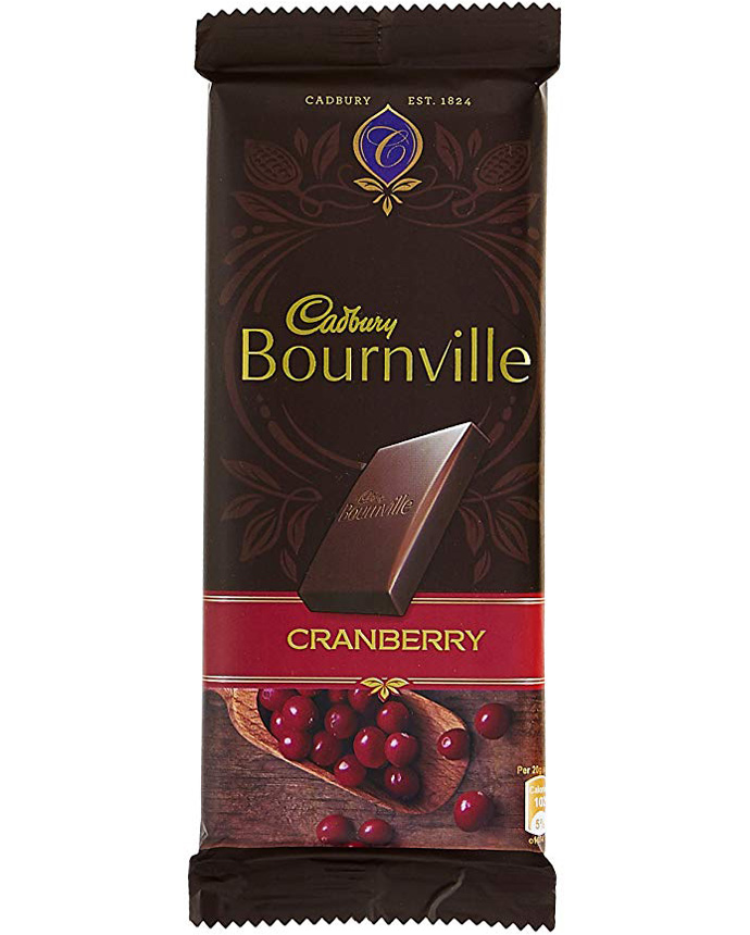 Cadbury Bournville Cranberry 80g