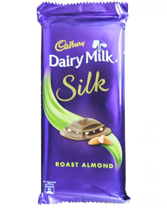 Cadbury Dairy Milk Silk Roasted Almond 55g 