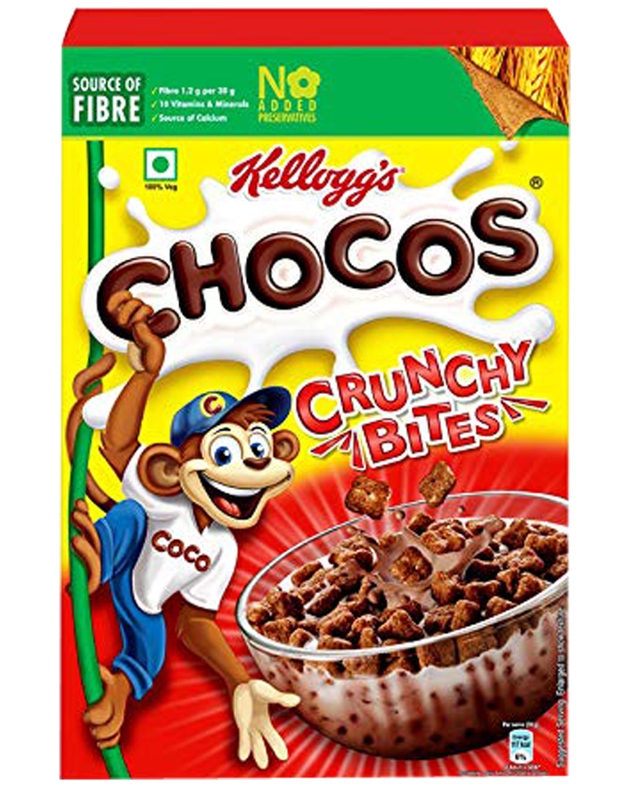 Kellogg's Chocos Crunchy Bites Cereal 390g 