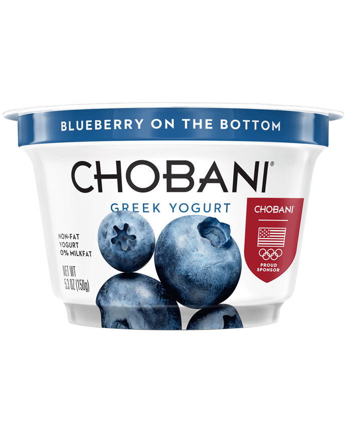 Chobani Greek Yogurt Non-Fat Blueberry 150g