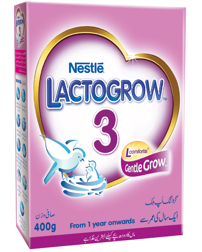 Nestle' LACTOGROW 3 - 400g BIB