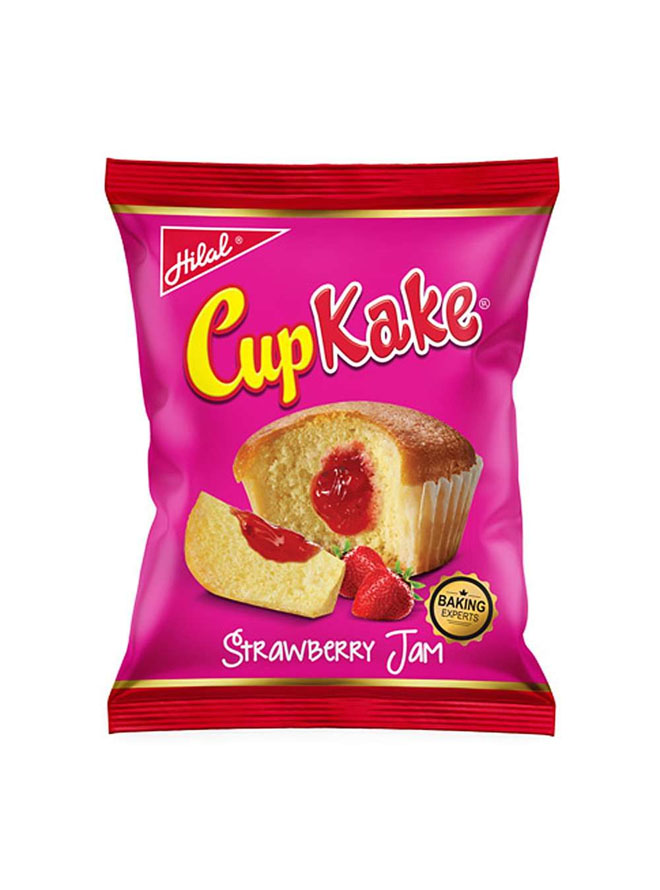 Hilal Cup Cake Strawberry 1 Pack