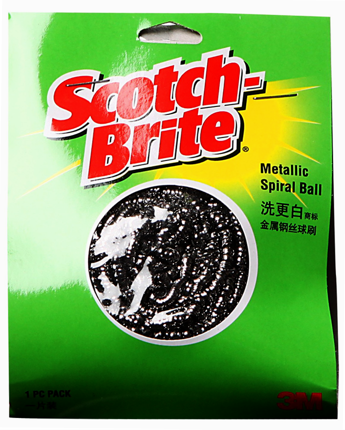 Scotch-Brite Metallic Spiral Ball