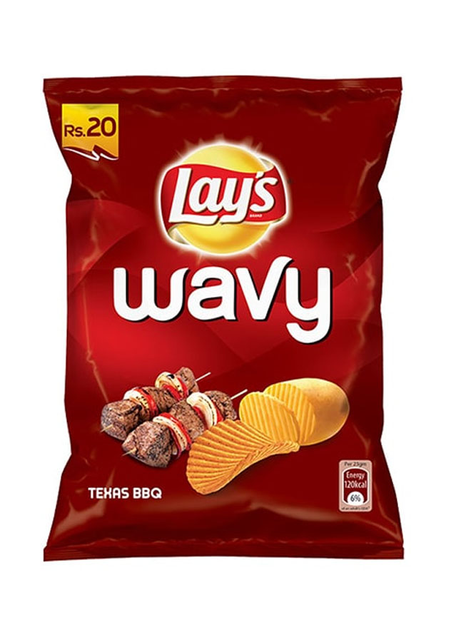 Lays Wavy Barbeque Chips