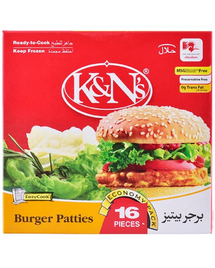 K&Ns Frozen Food Burger Patties