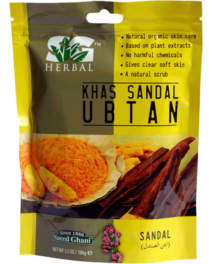 Saeed Ghani Khas Sandal Ubtan Pouch