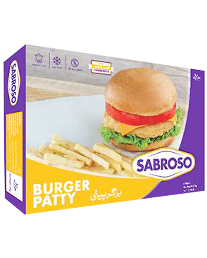 Sabroso Burger Patty Standard Pack