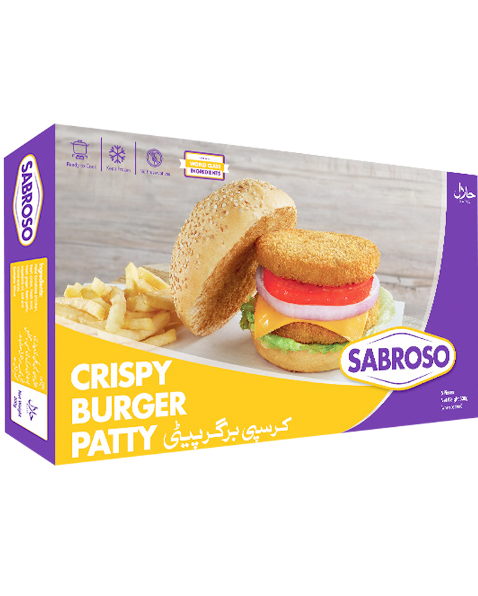Sabroso Crispy Burger Patty Economy Pack