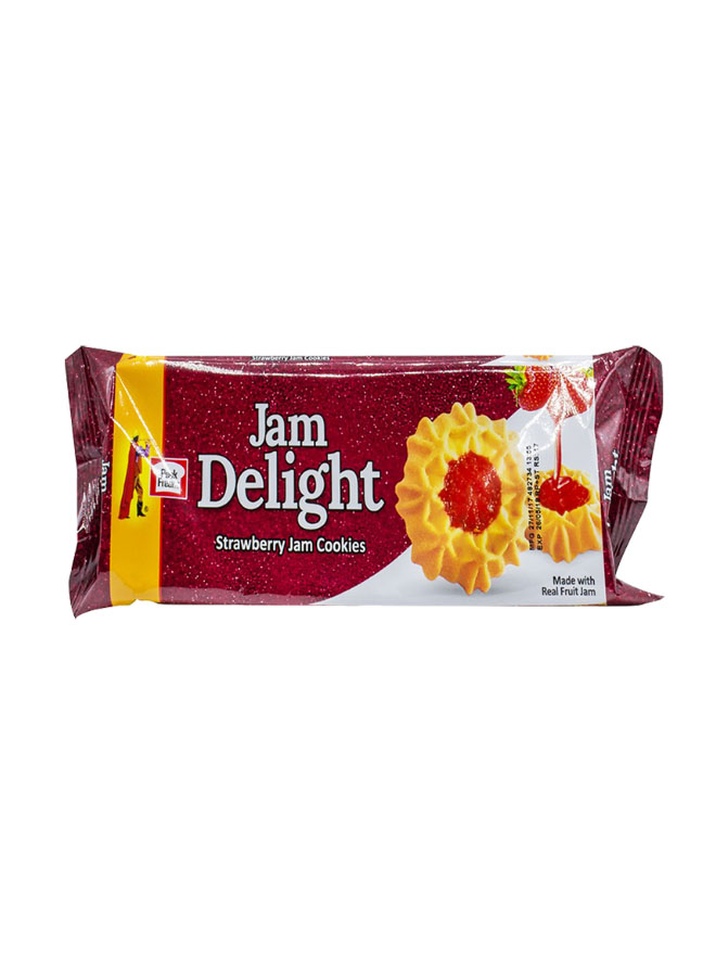 Peek Freans Half Rolls Jam Delight Strawberry