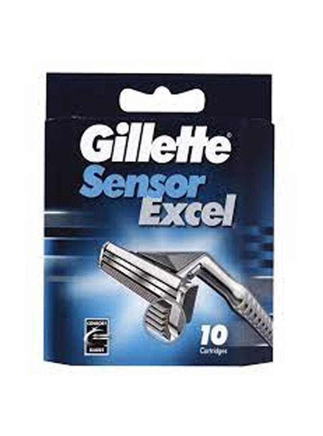 Gillette Sensor Excel Razor for Men with Twin Blades 2-1