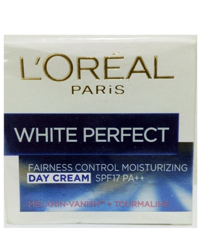 L'Oreal White Perfect Fairness Control Moisturizing Day Cream SPF17