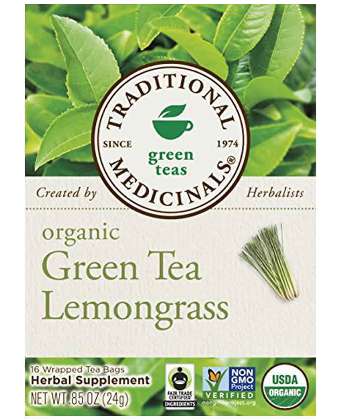 Traditional Medicinals Organic Lemongrass Green Tea