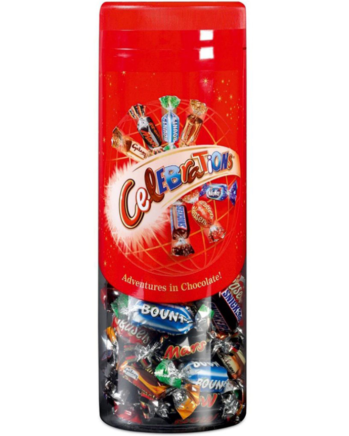 Celebrations Tall Chocolate Jar