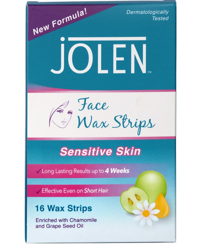 Jolen Leg Wax Strips Sensitive Skin 