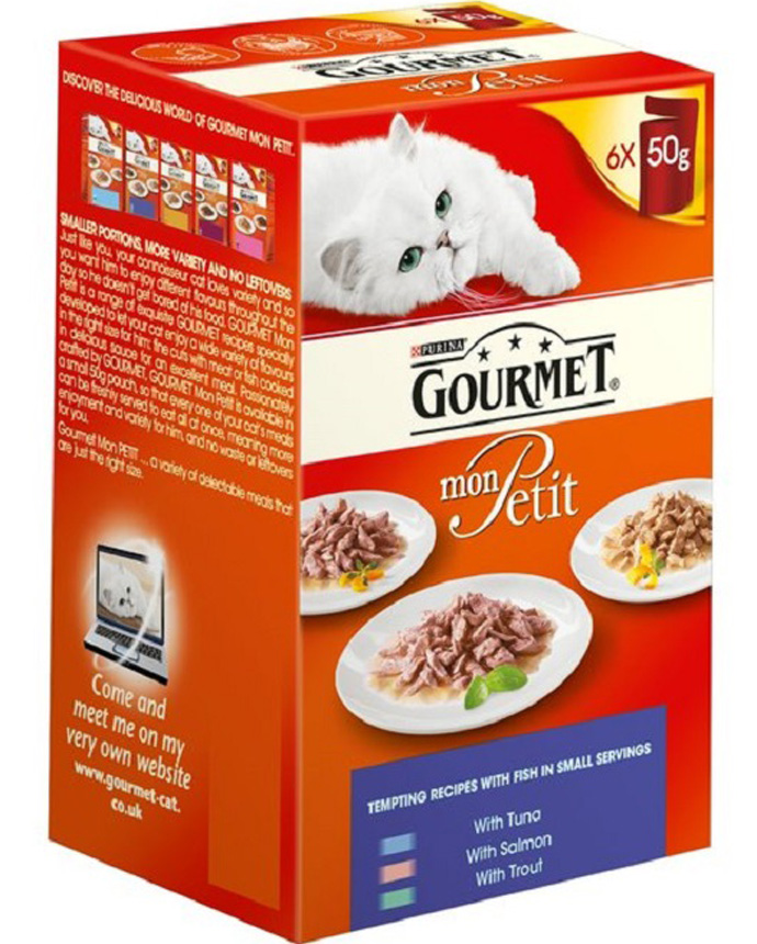 Gourmet Mon Petit Tempting Recipes With Fish Cat Food