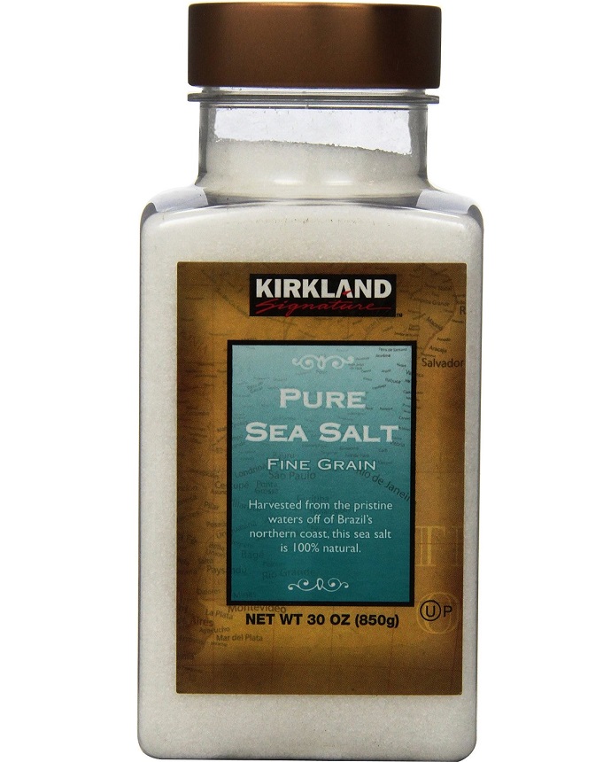 Kirkland Pure Sea Salt Fine Grain 850g
