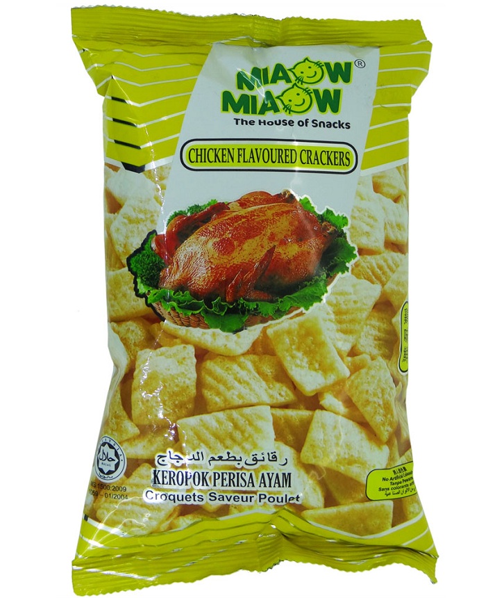 Miaow Miaow Chips Chicken Cracker