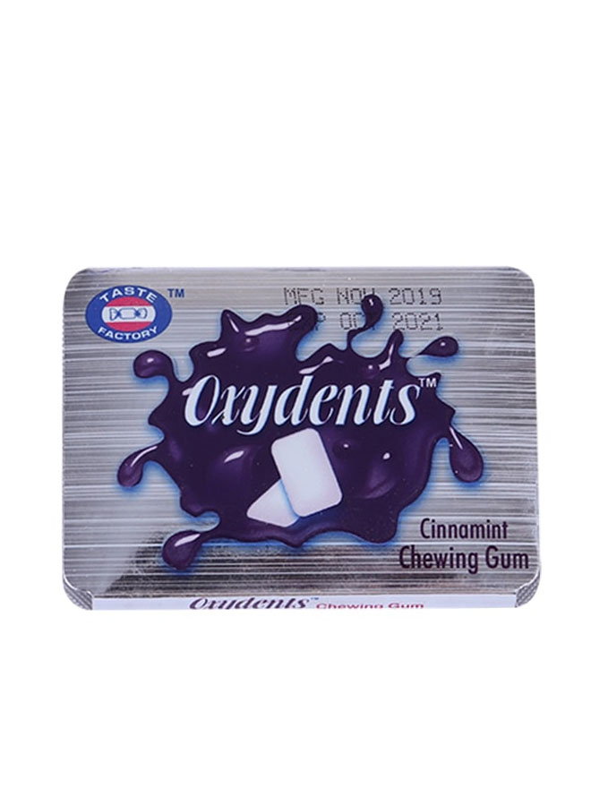Oxydents Cinnamint Chewing Gum 8Pcs