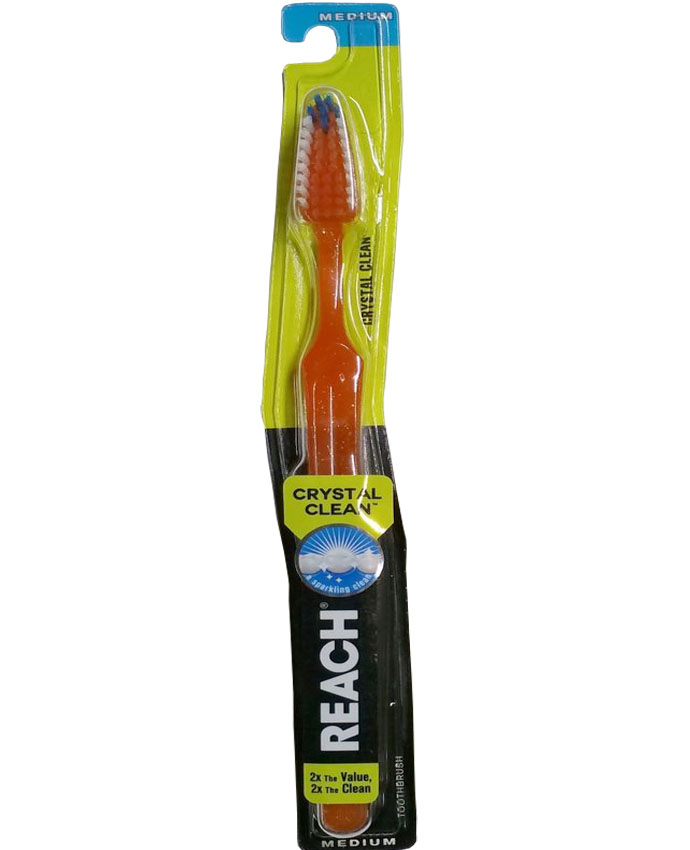 Reach Crystal Clean Medium Toothbrush