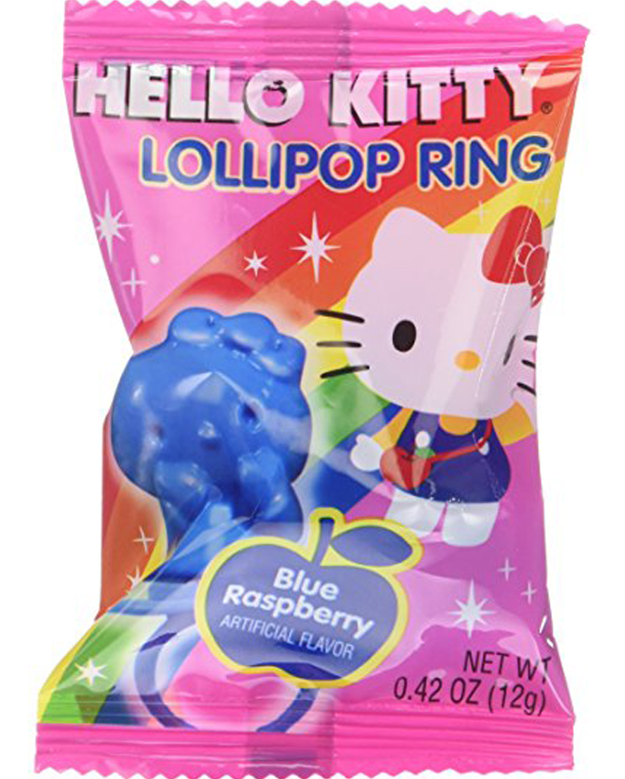 Hello Kitty Lollipop Rings Candy