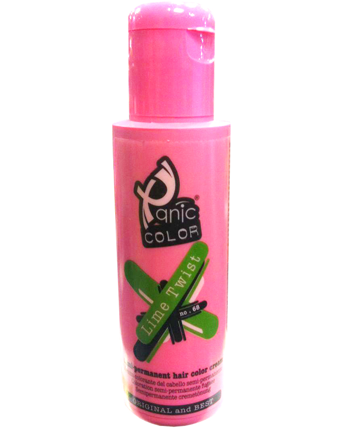 Panic Lime Twist Hair Color
