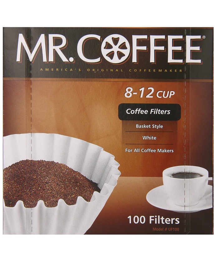 Mr Coffee Basket Coffee Filters White Paper
