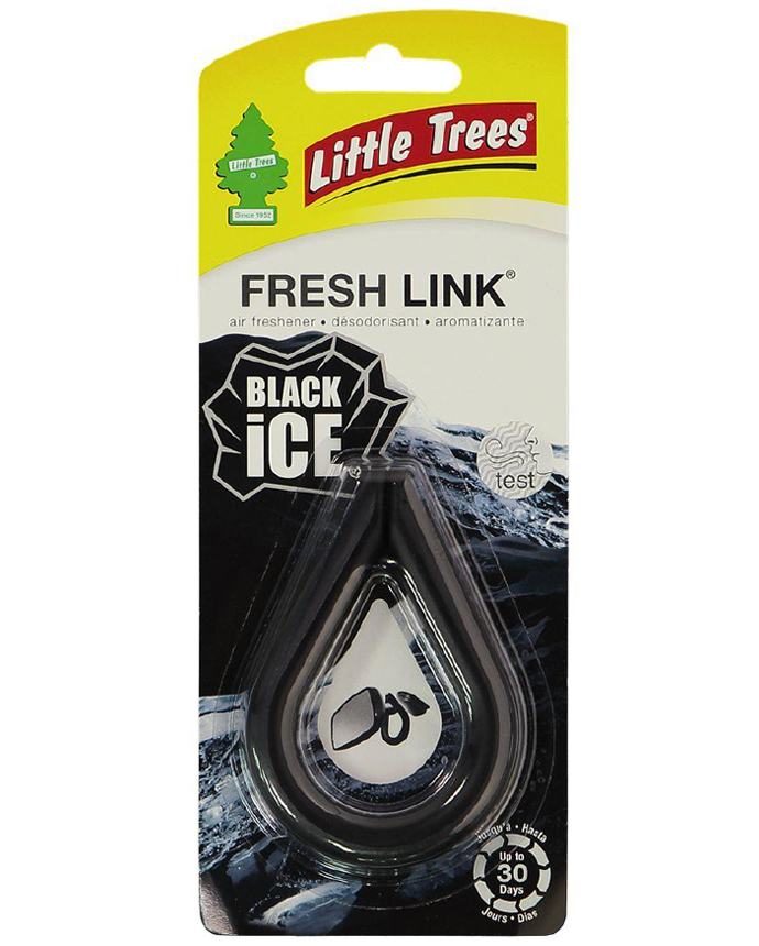 Little Trees Fresh Link Auto Air Freshener Black Ice