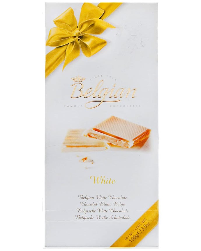 Belgian White Chocolate Bar