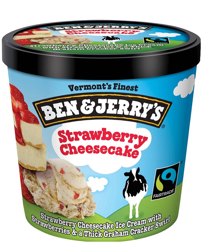 Ben & jerrys Srawberry Cheese Cake Ice Cream