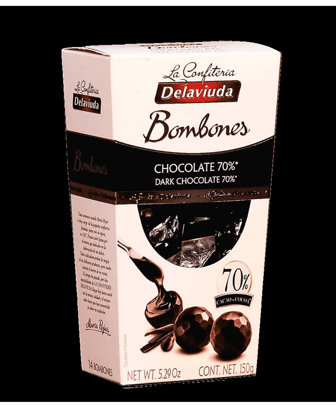 Delaviuda 70% Dark Chocolate 150g