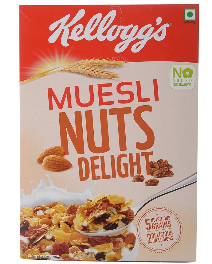 Kelloggs Cereal Muesli Nuts & Delight