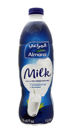 Almarai Milk Full Fat Bottle 1L