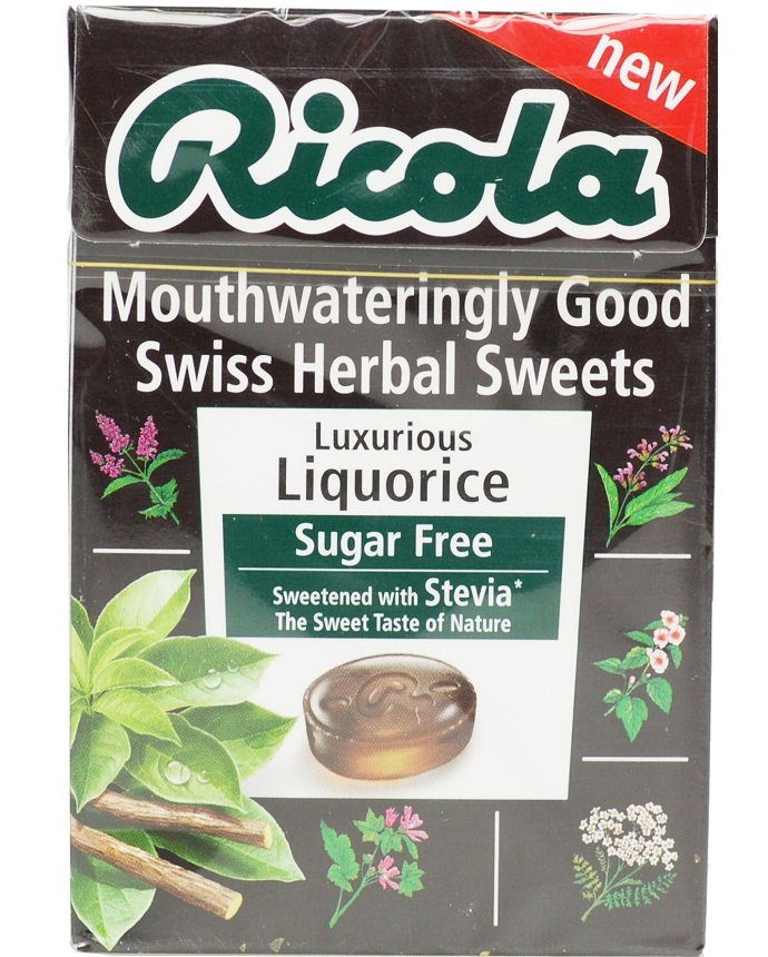 Ricola Liquorice Sugar Free