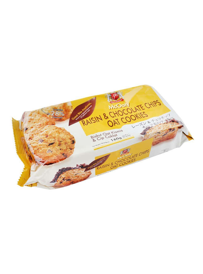 Mcoaty RAISIN & CHOCOLATE CHIPS OAT COOKIES 