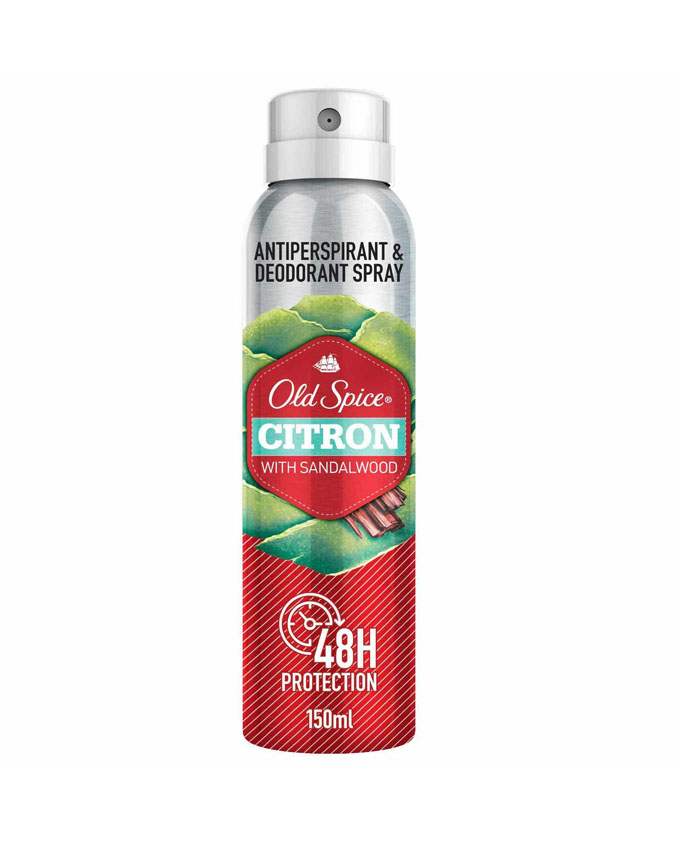 Old Spice Antiperspirant Spray Citron 150ml