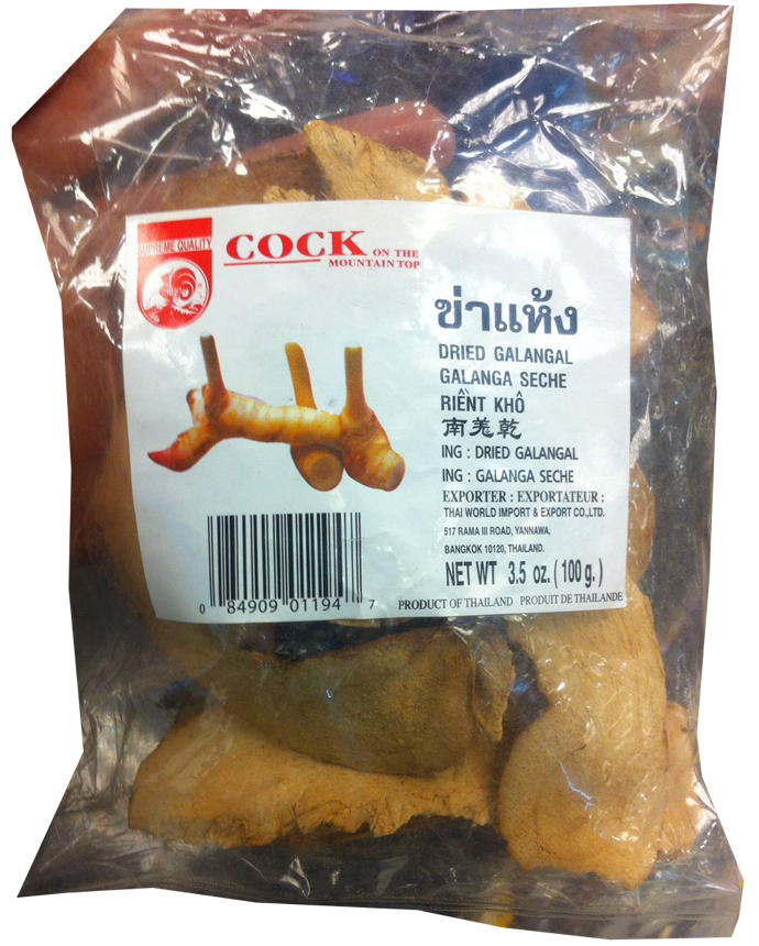 Cock Thai Food Dried Galangal