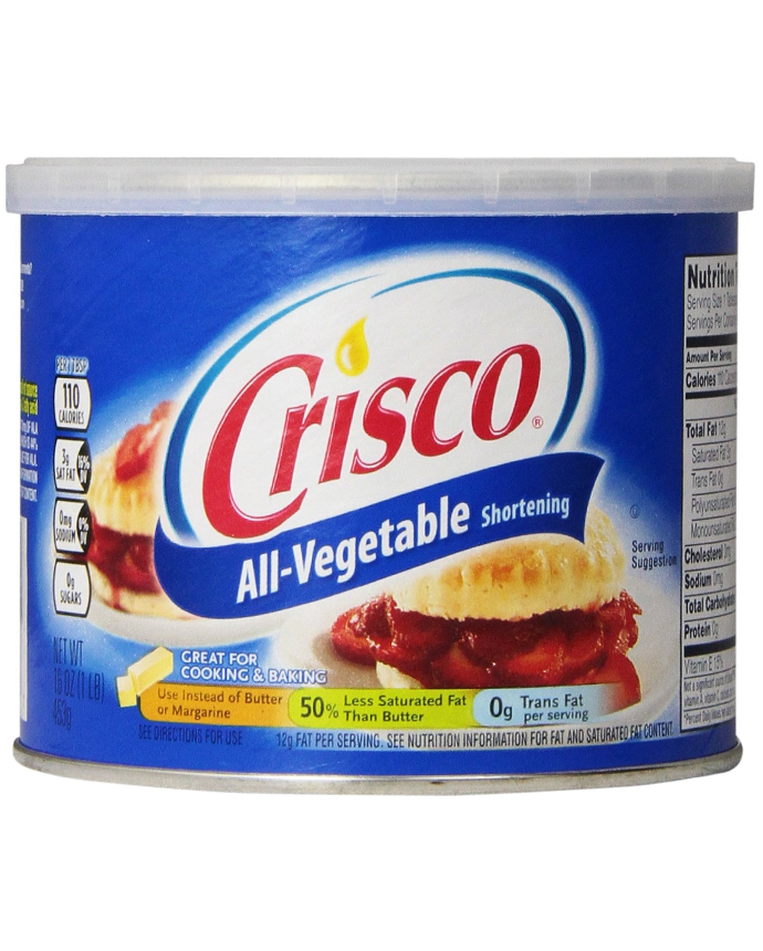Crisco All-Vegetable Shortening 453 Grams