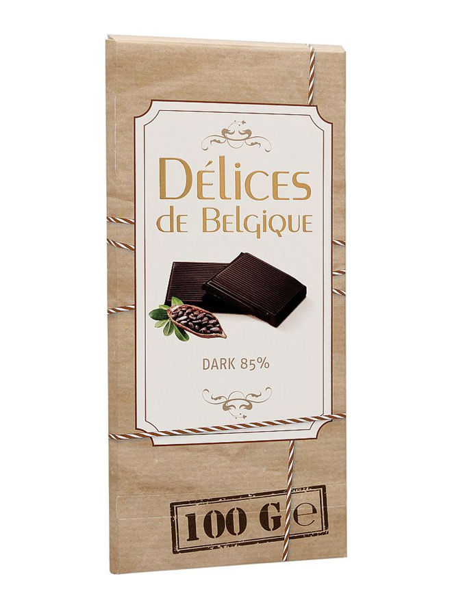 Delices Chocolate Dark 85% Cacao 100g
