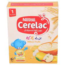 Nestle Baby Cereal Yellow Fruit 175g