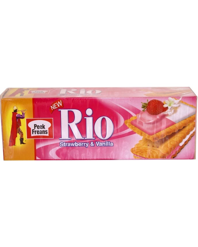 Peek Freans Rio Strawberry & Vanilla Biscuit