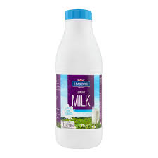  Emborg Low Fat Milk Bottle 1Ltr