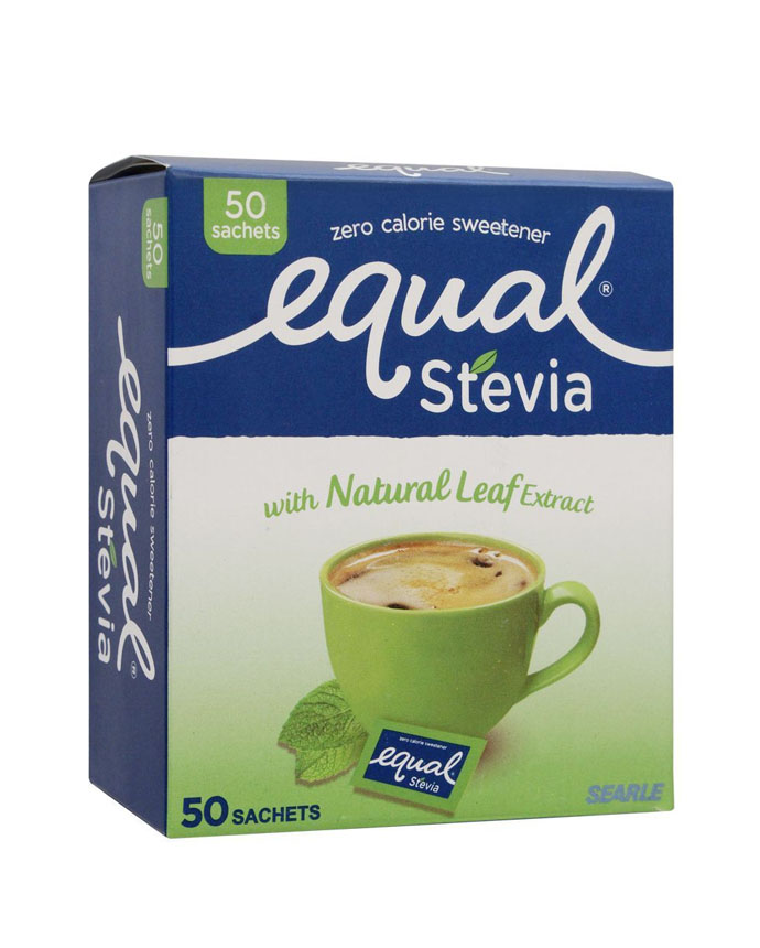 Equal Stevia Natural Leaf Extract 50 Sachets