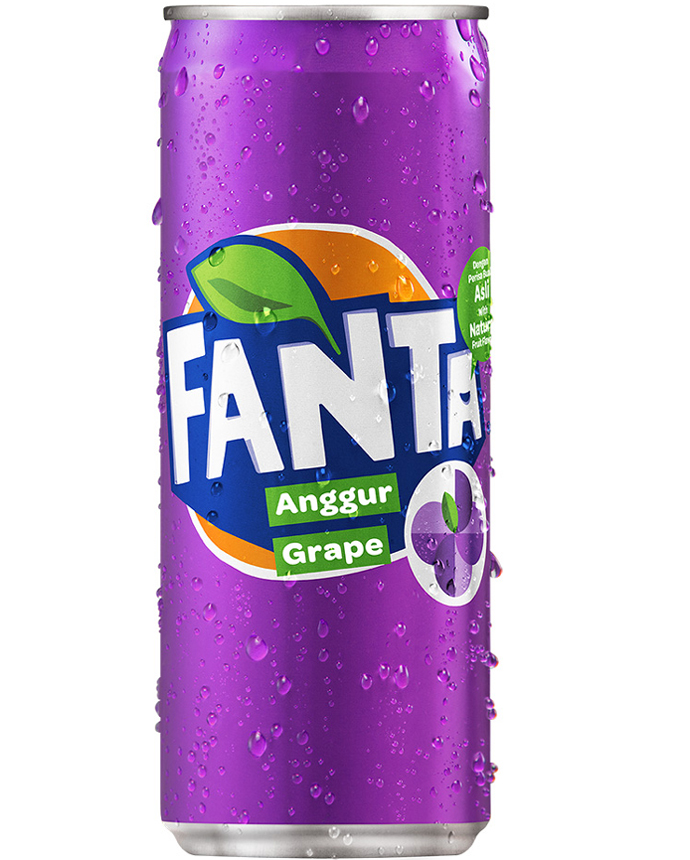 Fanta Drink Slim Grape 