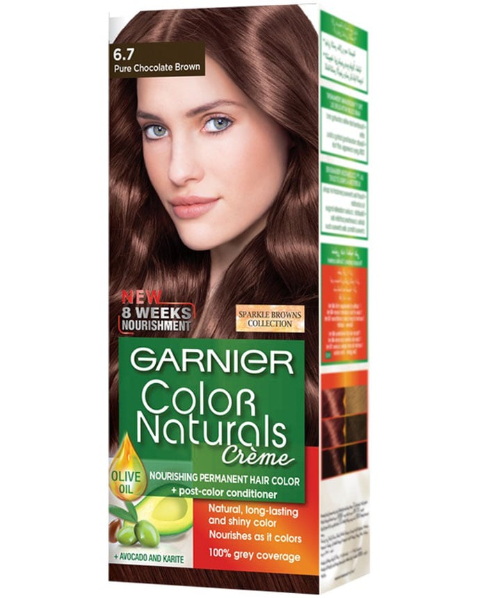 Garnier Naturals Creme Sparkle Pure Chocolate Brown 6.7 Hair Color