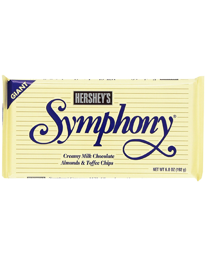 Hersheys Symphony Giant Bar Almonds & Toffee Chips