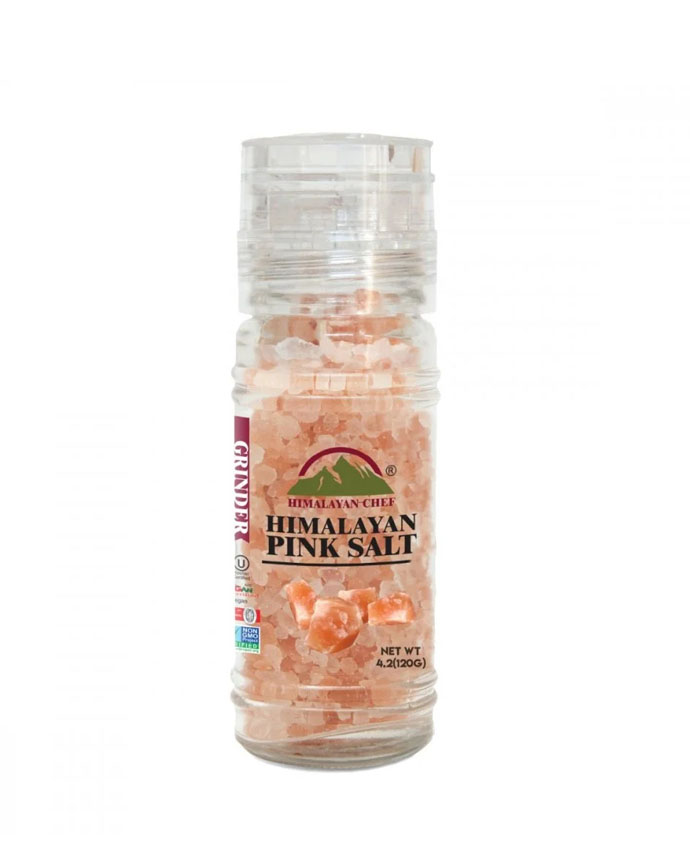 Himalayan Chef Pink Salt Grinder 100g