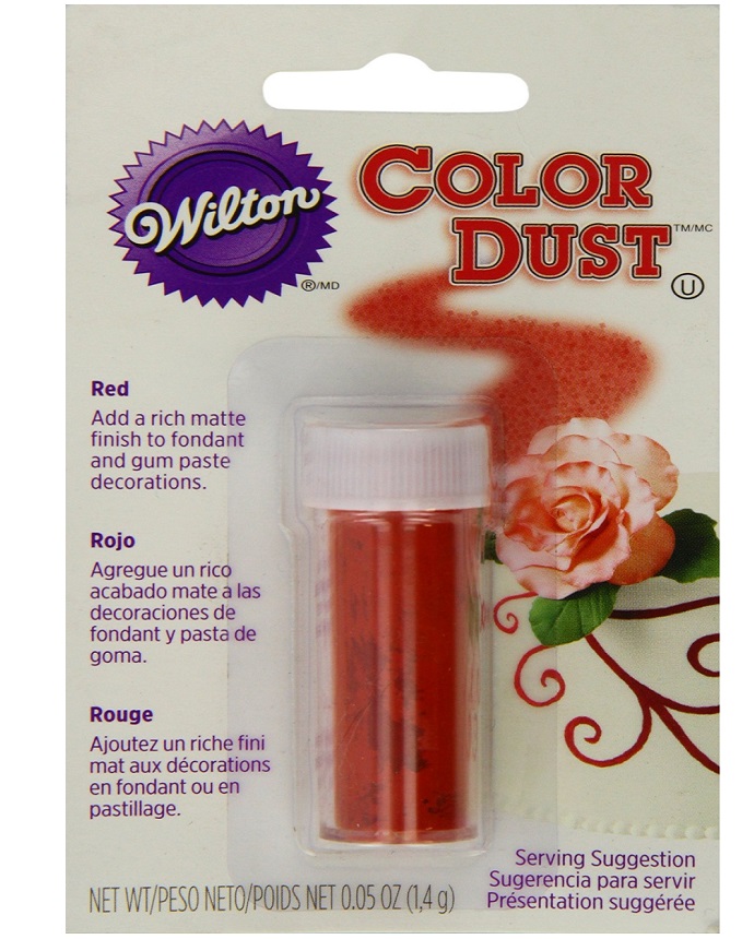 Wilton Red Color Dust