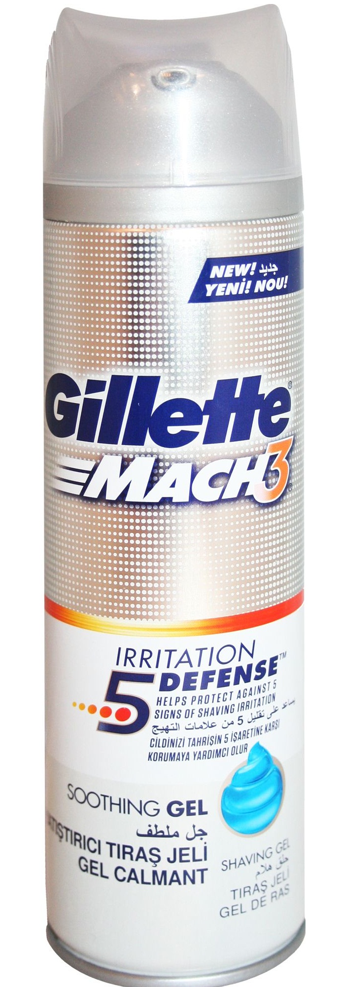 Gillette Shaving Gel Mach3 Irritation