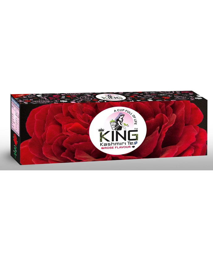 King Kashmiri Tea Rose 20 Tea Bags