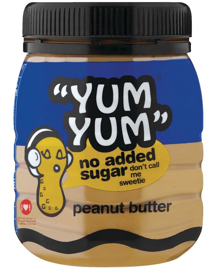 Yum Yum Peanut Butter No Added Sugar Spread